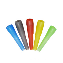 Wholesale Colorful Plastic Disposable Hookah pipe Mouth Tips 53mm Shisha Mouthpiece 100pcs/Poly Bag Hookah accessories